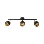 Ledvance Decor Spot Hornet Plafond Spot Noir 3x2.8W - 827 Blanc Très Chaud | Incl. 3x E14