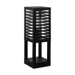 Eglo Lampadaire extérieur Alamonte 3 Extérieur Acier Noir | Convient pour E27