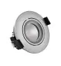 Noxion Spot LED Aqua inclinable ignifugé Aluminium 6W 400lm 36D - 927 Blanc Très Chaud | Diamètre 92mm - IP65 - Meilleur rendu des couleurs - Dimmable