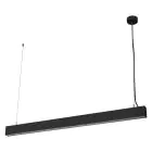 Ledvance LED Office Line Cuboid Plafond Noir 42W 4400lm - 840 Blanc Froid | 3 Niveaux De Gradation Dimmable 