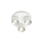 Nordlux Pitcher Spot Métal Blanc | Convient pour 3x GU10