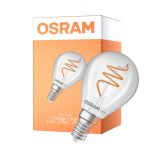 Osram Vintage 1906 LED Classic Slim E14 Peer Filament Helder 4.6W 470lm - 927 Zeer Warm Wit | Beste Kleurweergave - Dimbaar - Vervangt 40W