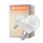 Ledvance Classic LED E14 Kogel Mat 4.9W 470lm - 840 Koel Wit | Vervangt 40W