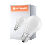 Ledvance Classic Superior LED Lamp E27 Peer Filament Mat 5.7W 1055lm - 827 Zeer Warm Wit | Dimbaar - Vervangt 75W
