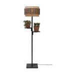 Good&Mojo Vloerlamp Bhutan Bamboe Bruin | Geschikt voor 1x E27 