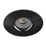 Noxion Inbouw Spot Logic MR16 Kantelbaar Zwart | 92mm - Zaagmaat 80mm - IP20 - incl. GU10 Fitting 