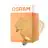 Osram Decor Plat Lamp In Metaal Behuizing LED E27 Special Mat Goud 3.5W 300lm - 827 Zeer Warm Wit | Vervangt 25W