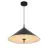 D'Lite Hanglamp Crochte Metaal En Kunststof Mat Zwart | Geschikt Voor 3x E27