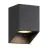 Nordlux Nico Wandlamp Vierkant Aluminium Zwart | Geschikt voor 1x GU10
