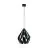 Eglo Hanglamp Carlton 1 Staal Zwart | IP20 - Geschikt voor 1x E27 