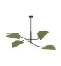Emibig Plafondlamp Lotus Staal Zwart | Geschikt voor 4x E14 - Max 10W