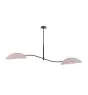 Emibig Plafondlamp Lotus Staal Zwart | Geschikt voor 2x E14 - Max 10W