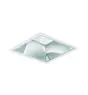 Philips LED Downlight LuxSpace Vierkant DN572B 20.9W 2600lm 80D - 840 Koel Wit | 214mm - Aluminium Reflector