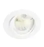 Any Lamp Inbouw Spot Circulair Kantelbaar Wit | Zaagmaat 75mm - GU5.3 Fitting