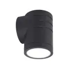 Ansell LED Wandlamp Reef Zwart 5W 425lm 90D - 830-840-860 CCT | IP65 - Omhoog or Omlaag - Buitenverlichting