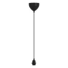 Nordlux Basic Pendulum Zwart | Geschikt voor 1x E27